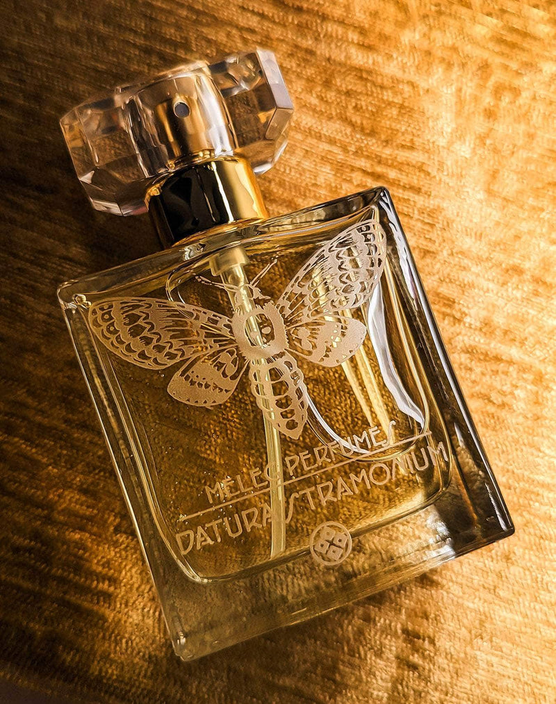 melegperfumes.com perfume Datura The Moon Flower: Ginger, Frankincense, Sandalwood, Orris Butter, Spices, Oud